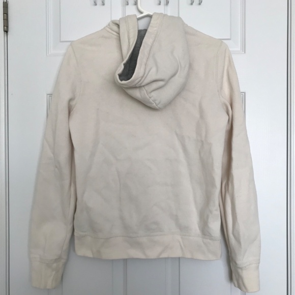 Y2K Aeropostale Zip Up Hoodie Sweater L White Pink - Picture 2 of 3